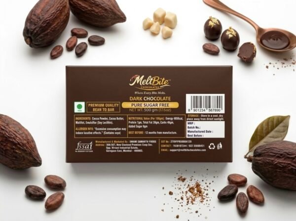 Dark chocolate coverb